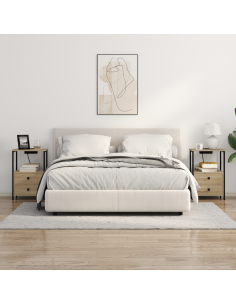 Armadio da Notte con cassetto Rovere Sonoma 40 x 31 x 60 cm