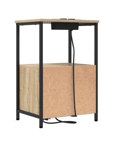 Armadio da Notte con cassetto Rovere Sonoma 40 x 31 x 60 cm