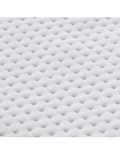 Topper per materasso Bianco 70 x 200 cm Tessuto Jacquard 2