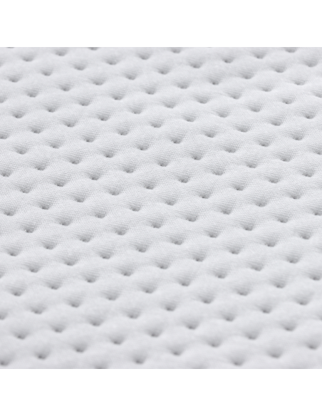 Topper per materasso Bianco 90 x 190 cm Tessuto Jacquard