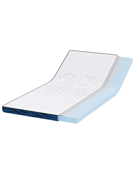 Guanciali per materassi Bianco e Blu 90 x 200 cm