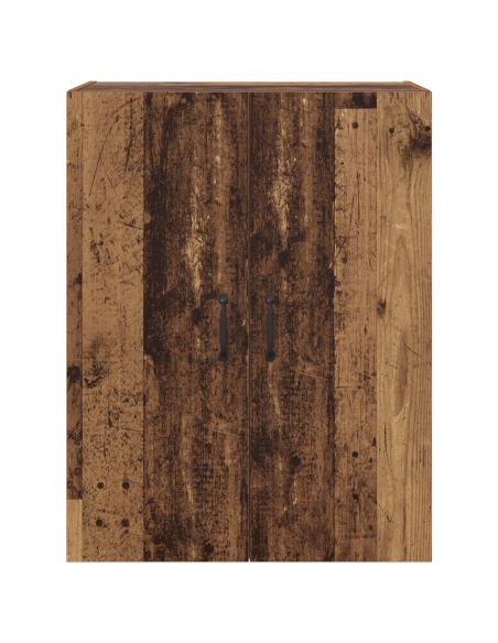 Armadio pensile con lo scaffale Legno vecchio 69.5 x 34 x 90 cm
