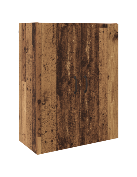 Armadio pensile con lo scaffale Legno vecchio 69.5 x 34 x 90 cm