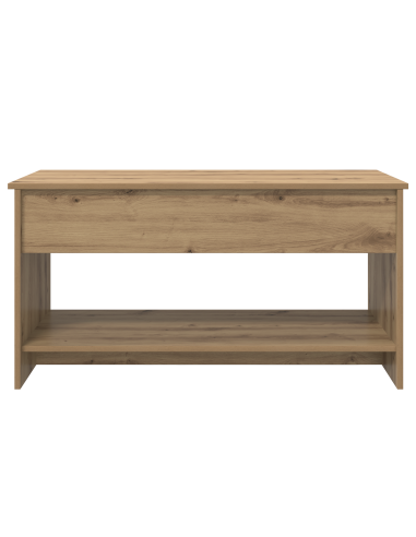 Tavolino da salotto Rovere artigianale 80 x 50,5 x 41,5 cm