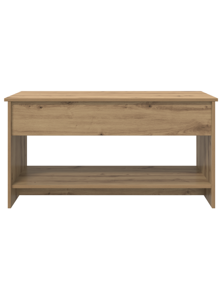 Tavolino da salotto Rovere artigianale 80 x 50,5 x 41,5 cm