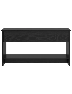 Tavolino da salotto Rovere Nero 80 x 50,5 x 41,5 cm