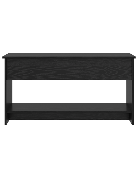 Tavolino da salotto Rovere nero 102 x 50 x 52.5 cm
