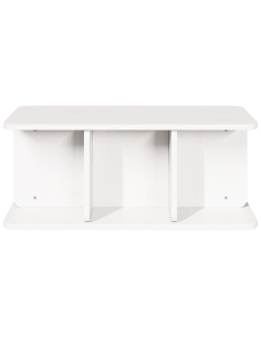 Tavolino da salotto Bianco 80 x 39,5 x 33,5 cm