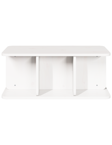 Tavolino da salotto Bianco 80 x 39.5 x 33.5 cm