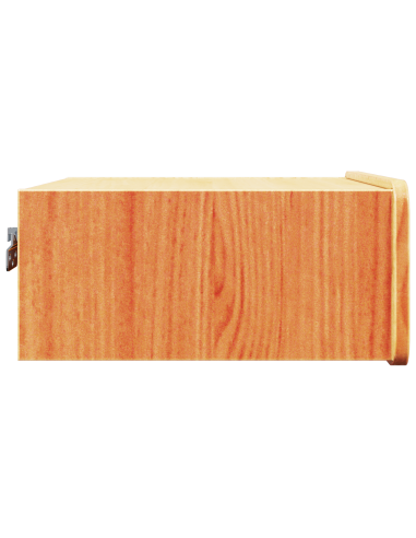 Comodino con cassetto Marrone cerato 39 x 34 x 16,5 cm