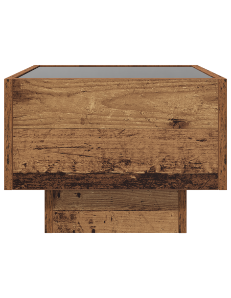 Tavolo laterale Legno vecchio 40 x 40 x 30 cm Legno multistrato