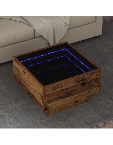 Tavolino da salotto Legno vecchio 50 x 50 x 30 cm