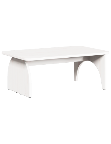 Tavolino da salotto Bianco 80 x 50 x 31 cm