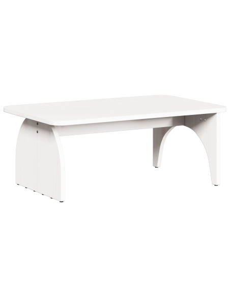 Tavolino da salotto Bianco 80 x 50 x 31 cm