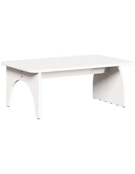 Tavolino da salotto Bianco 80 x 50 x 31 cm