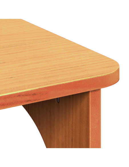 Tavolino da salotto Cera marrone 80 x 50 x 31 cm