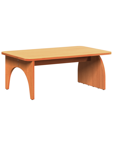 Tavolino da salotto Cera marrone 80 x 50 x 31 cm
