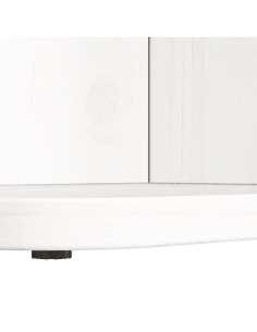 Tavolino da salotto Bianco 80 x 39,5 x 33,5 cm 2