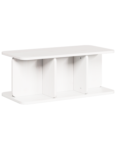 Tavolino da salotto Bianco 80 x 39,5 x 33,5 cm