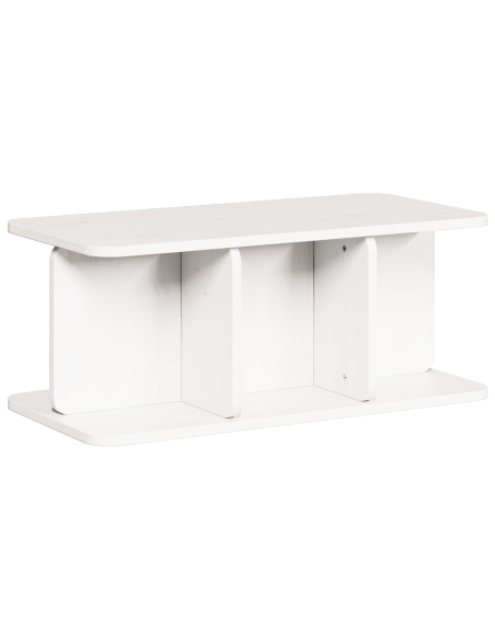 Tavolino da salotto Bianco 80 x 39.5 x 33.5 cm