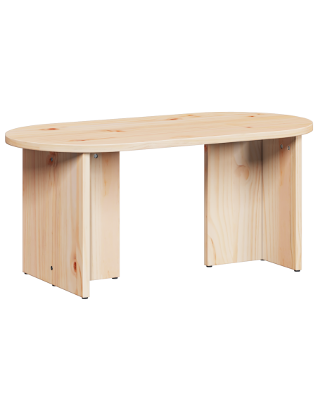 Tavolino da salotto Naturale 80 x 39.5 x 35 cm