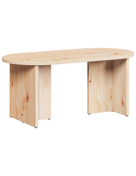 Tavolino da salotto Naturale 80 x 39.5 x 35 cm