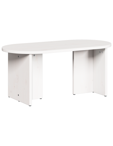 Tavolino da salotto Bianco 80 x 39,5 x 35 cm