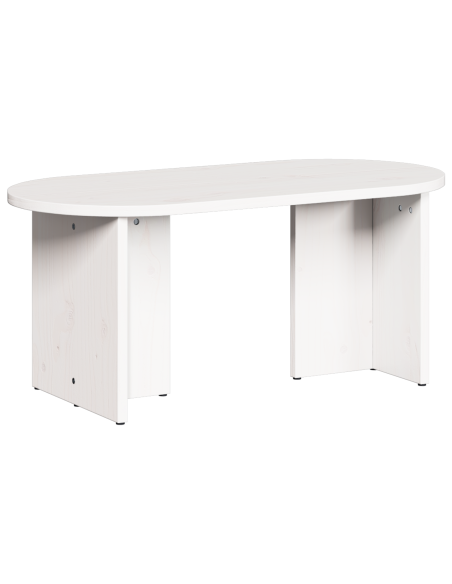Tavolino da salotto Bianco 80 x 39.5 x 35 cm