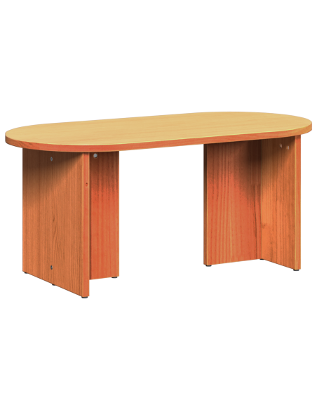 Tavolino da salotto Cera marrone 80 x 39.5 x 35 cm