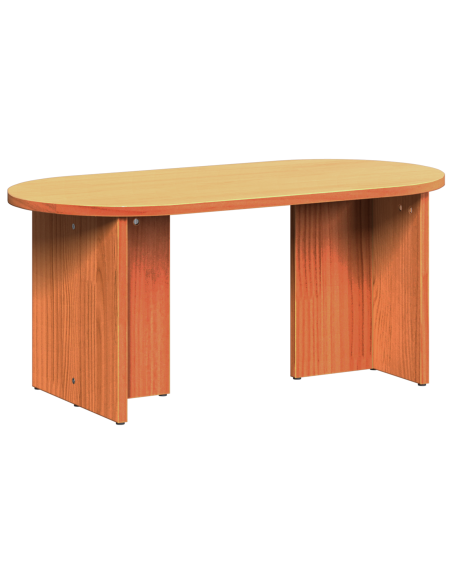 Tavolino da salotto Cera marrone 80 x 39.5 x 35 cm