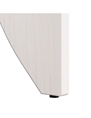 Tavolino da salotto 2 pcs Bianco