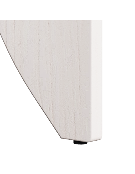 Tavolino da salotto 2 pcs Bianco