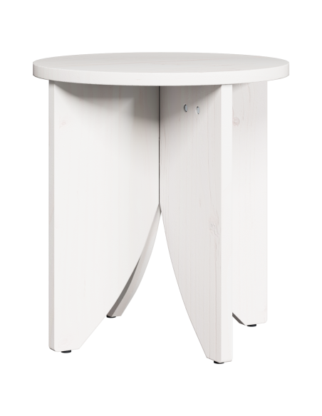 Set di Tavolini da Caffè 2 pcs Bianco 41,5 x 41,5 x 44 cm