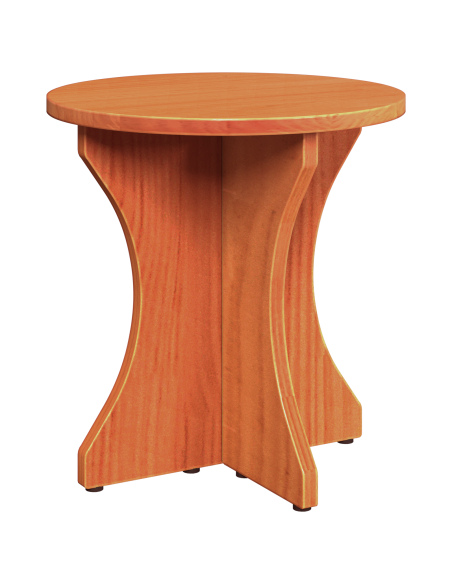 Set di Tavolini da Caffè 3 pcs Cera marrone 46 x 46 x 47 cm
