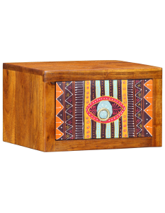 Armadio da Notte con cassetto Marrone 35 x 30 x 22 cm