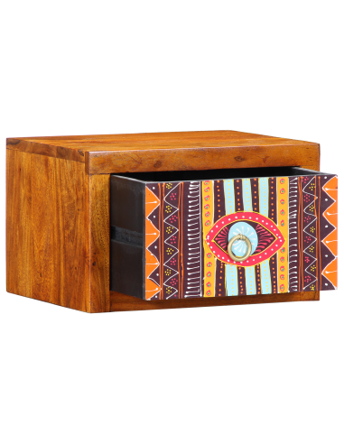 Armadio da Notte con cassetto Marrone 35 x 30 x 22 cm