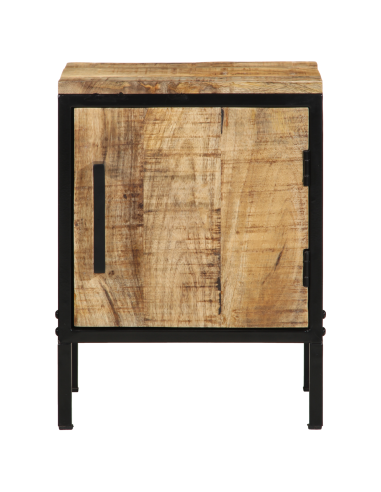 Armadio da Notte 2 pcs Marrone e Nero 30 x 30 x 40 cm
