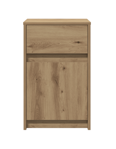 Armadio da Letto LED 2 pcs rovere artigianale 38 x 34 x 61 cm