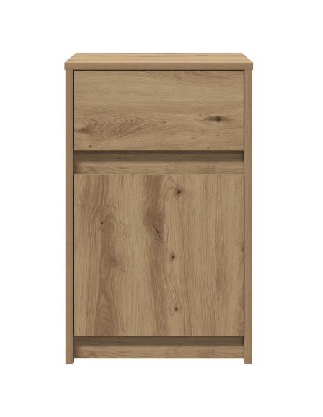 Armadio da Letto LED 2 pcs rovere artigianale 38 x 34 x 61 cm
