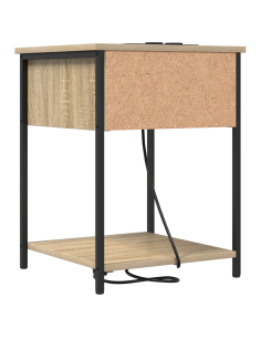 Armadio da Notte con cassetto Rovere Sonoma 42 x 41 x 56 cm