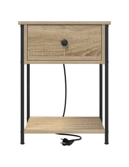 Armadio da Notte con cassetto rovere sonoma 42 x 41 x 56 cm
