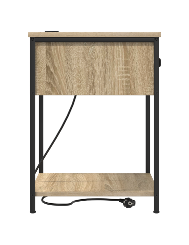 Armadio da Notte 2 pcs Rovere Sonoma 42 x 41 x 56 cm