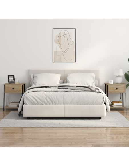 Armadio da Notte 2 pcs Rovere Sonoma 42 x 41 x 56 cm