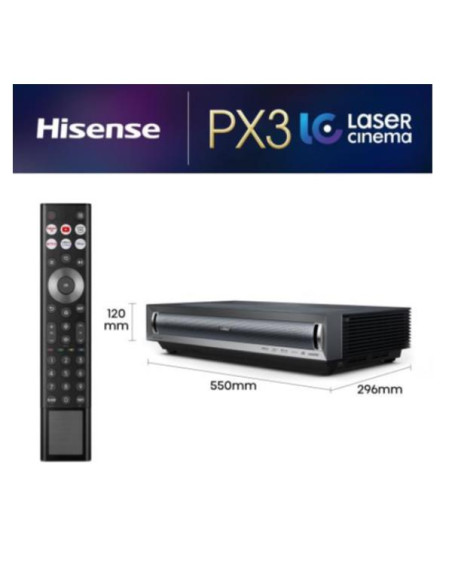 LASER TV PX3 80-150 4K UHD TRIPLASE
