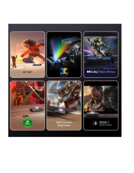 LASER TV PX3 80-150 4K UHD TRIPLASE