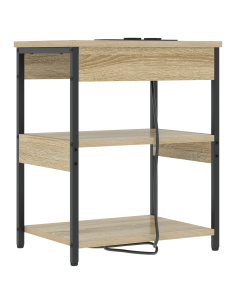 Armadio da Notte 2 pcs Rovere Sonoma 41 x 31 x 51 cm