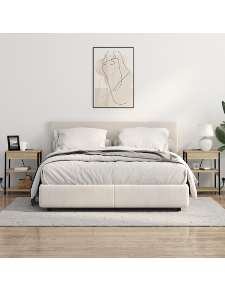 Armadio da Notte 2 pcs Rovere Sonoma 41 x 31 x 51 cm