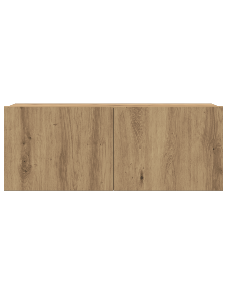 Set mobile TV 8 pcs Marrone 30.5 x 30 x 90 cm Legno multistrato