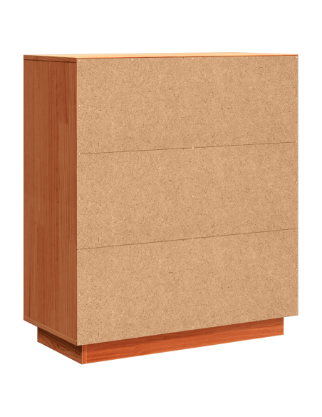 Credenza Cera marrone 70 x 34 x 80 cm Legno di pino massello