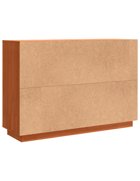 Credenza Marrone cerato 110 x 34 x 75 cm Pino massello